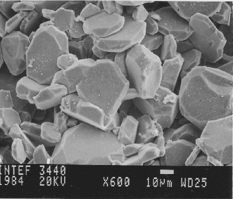 Topografiavbildning av krystaller