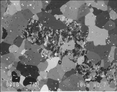 Kornavbildning aluminium