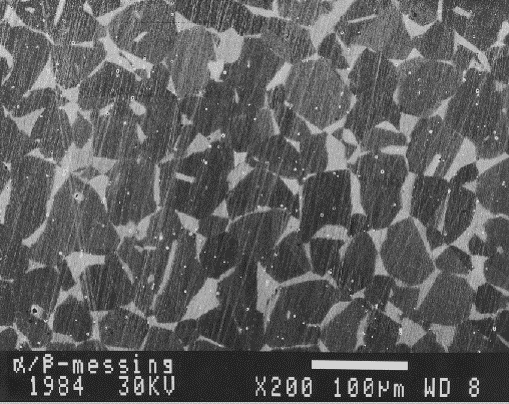 Faseavbildning messing